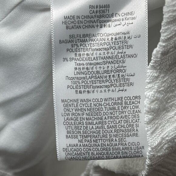 NWTs BCBGeneration Eyelet Off Shoulder Mini Dress - Picture 13 of 13